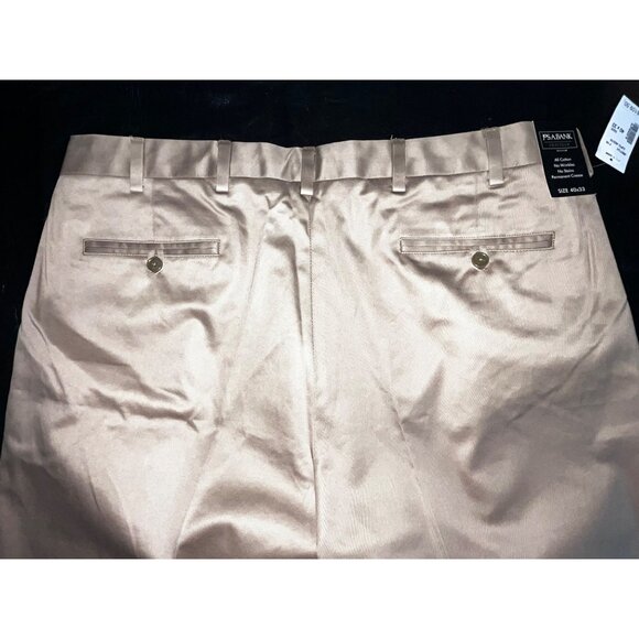 NEW Jos. A. Bank Traveler Men's 40X33 Cotton Khaki Pants Front Pleats $109.50 - Picture 7 of 7